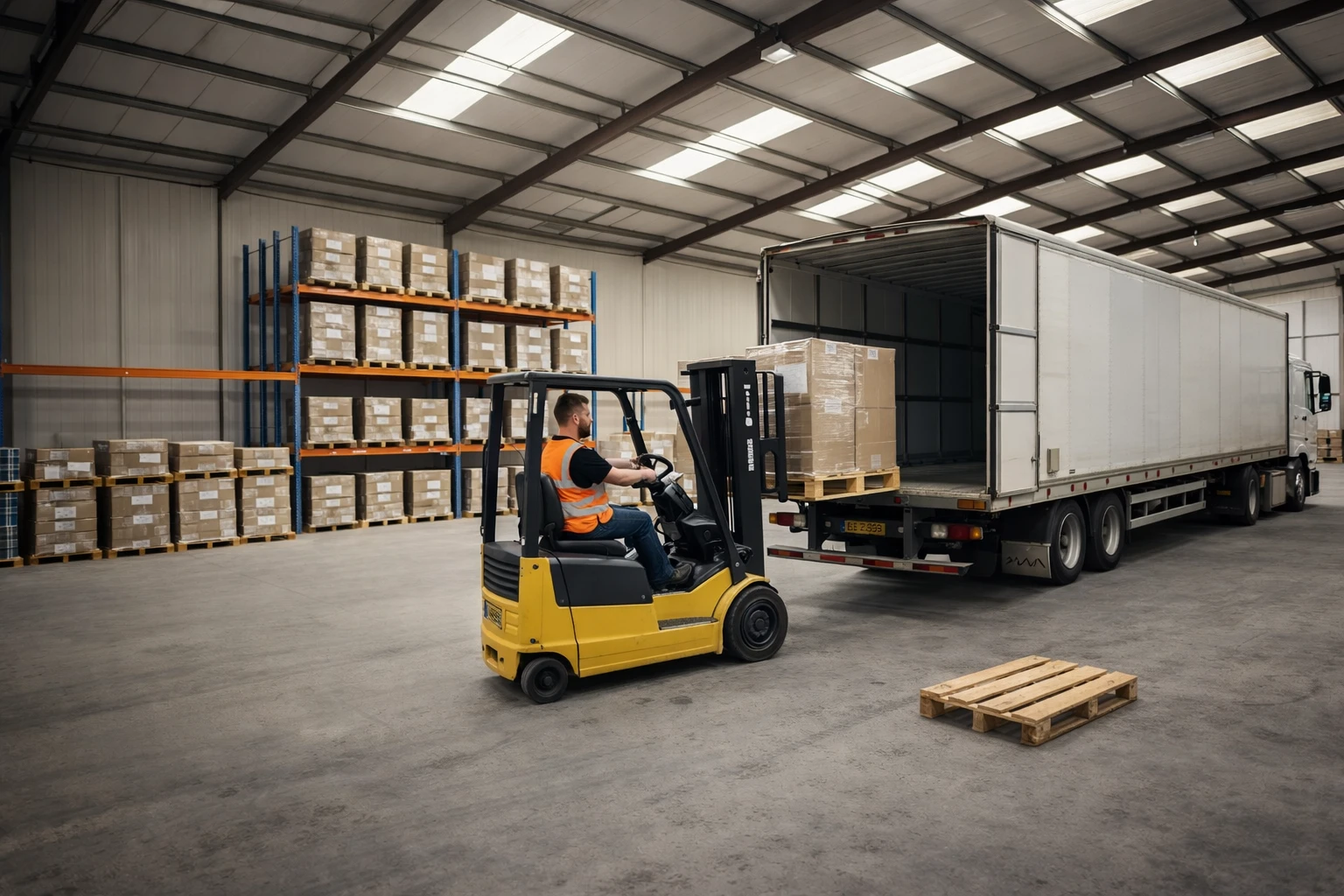 Heftruckchauffeur (parttime)