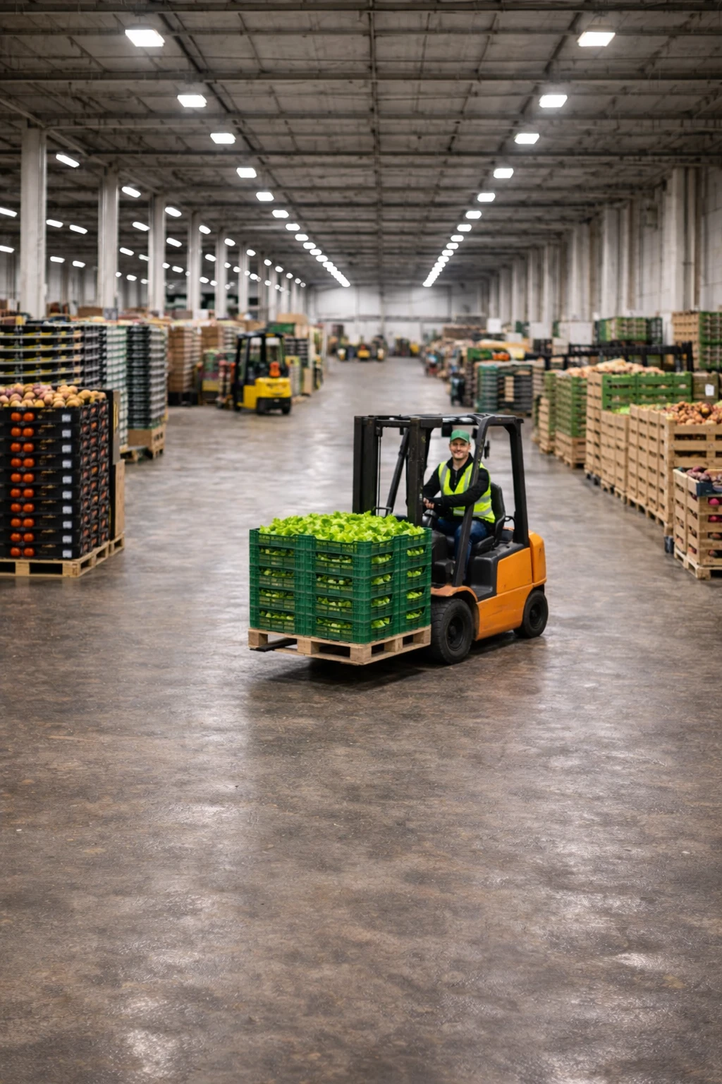 Heftruck/Reachtruckchauffeur groente en fruit (fulltime/parttime)