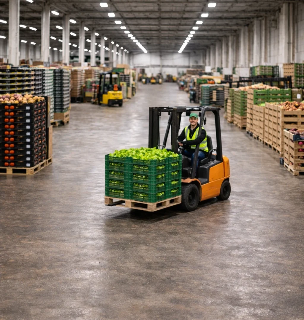 Heftruck/Reachtruckchauffeur groente en fruit (fulltime/parttime)